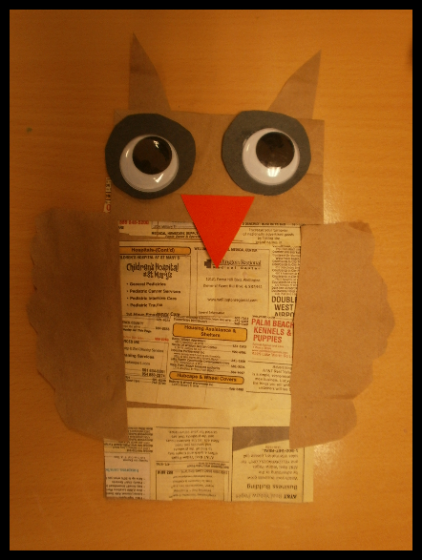 Owl Puppet